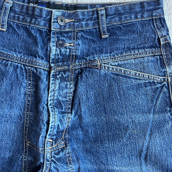 Marithe Francois Girbaud Men Blue Brand X Authentic Baggy Jeans‎ 32 X 27 Jabos - Picture 5 of 15